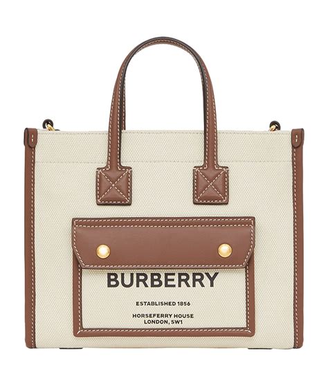 burberry horseferry road|Burberry mini horseferry canvas tote.